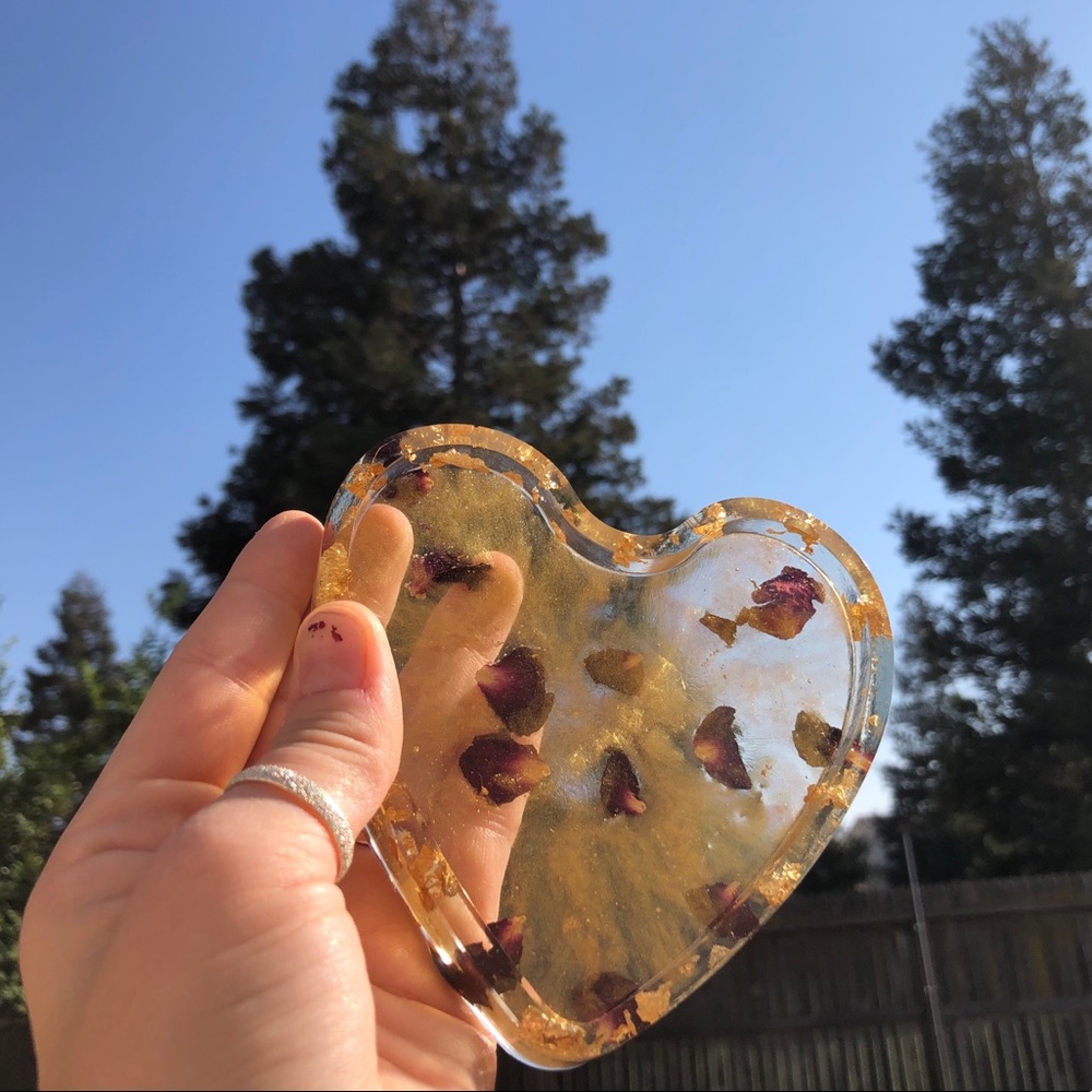 Resin coaster